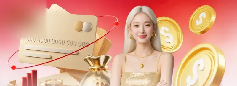 Thẻ ngân hàng, túi tiền và đồng xu vàng, minh họa chi phí khi nạp tiền Zowin vào ví game